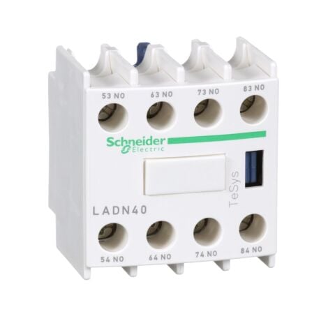 Schneider Electric LADN40 TeSys D Yardımcı kontak bloğu 4NA