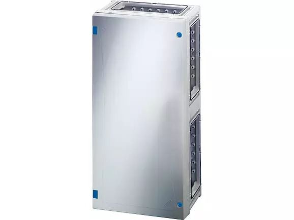 Hensel FP 0330 270x540x163   FP-Modüler Dağıtım Panosu; IP66, IK08, PC, H/S F, FR, Opak Kapak, Alet ile Açma, RAL 7035 (Gri), Yan Duvarsız