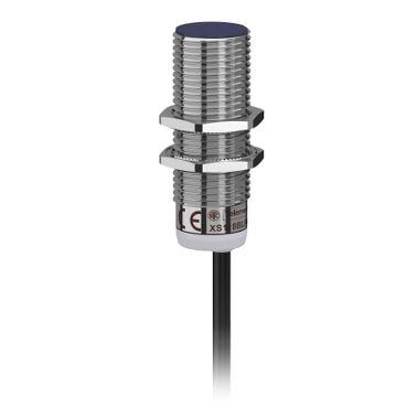 Telemecanique Sensors XS118BHPAL2 Endüktif Sensor Xs1, M18, L53Mm, Pirinç, Sn8Mm, 12..24Vdc, Kablo 2M