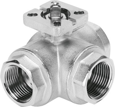 Festo 4451869 VZBM-1/4-RP-40-F-3L-F03-B2B3 Küresel vana
