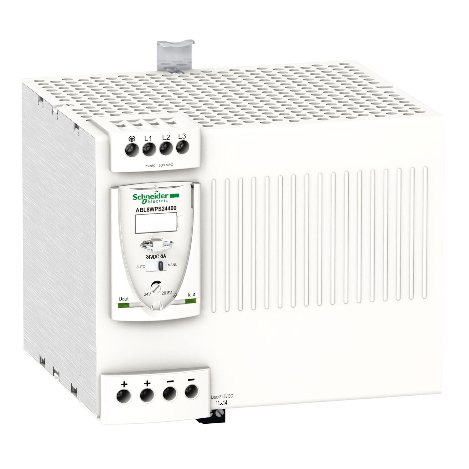 Schneider Electric ABL8WPS24400 Uunıversal Güç Kaynağı 3X380-500/24V 40 A