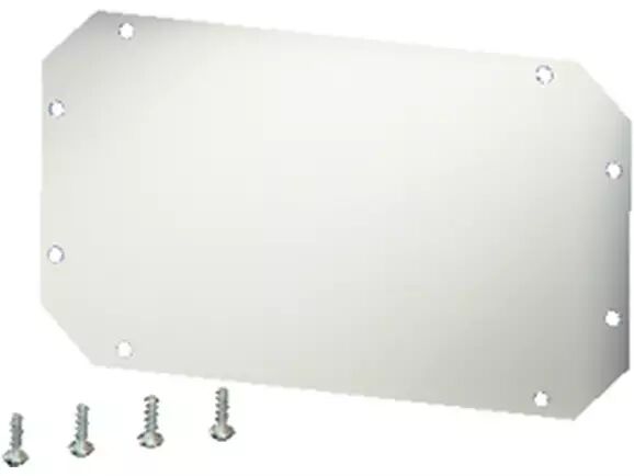 Hensel FP MP 10 216x126x4   216x126mm, Ahşap Montaj Plakası