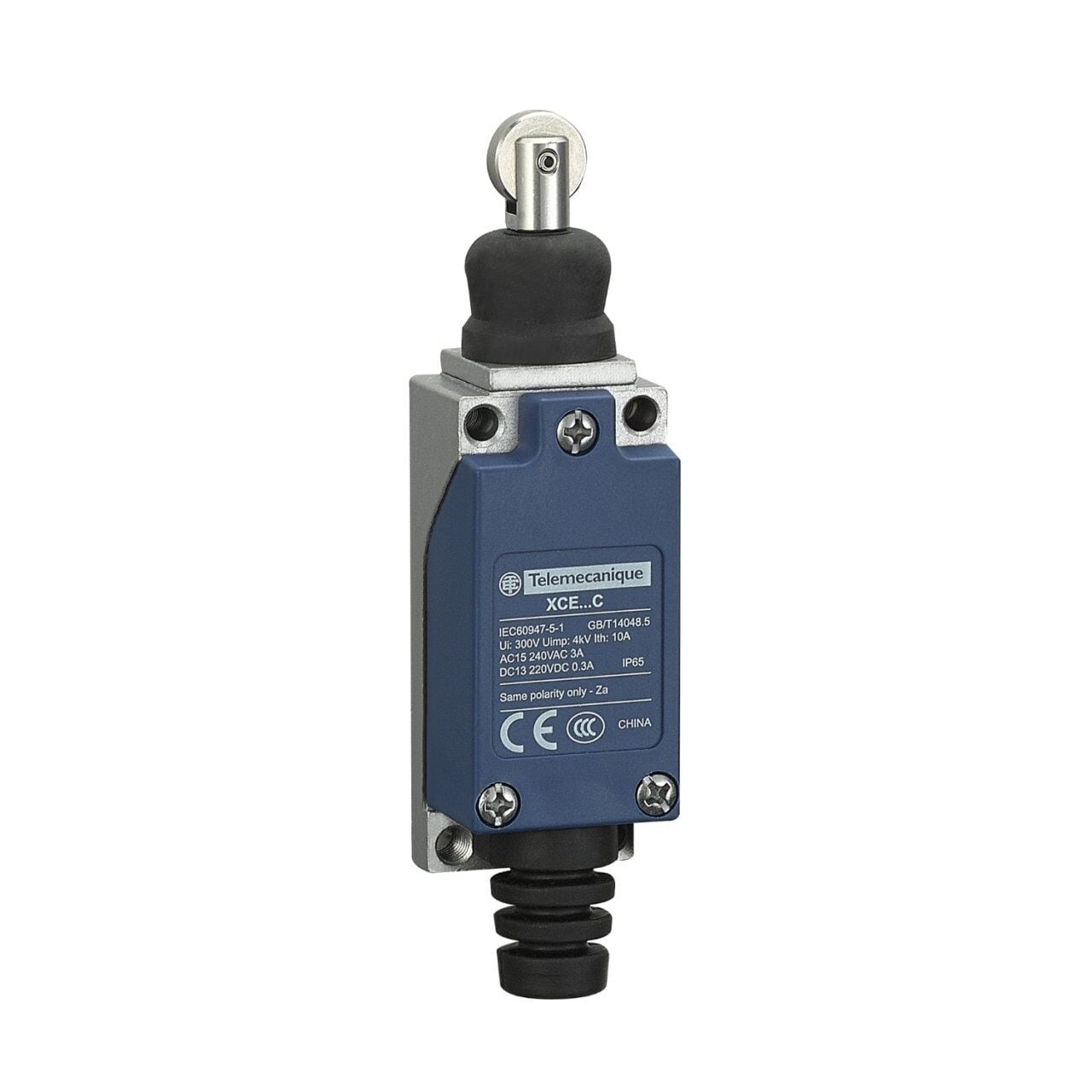 Telemecanique Sensors XCE102C Limit Anahtarı Çelik Makaralı Yatay Pim