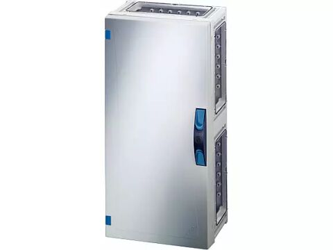 Hensel FP 0350 270x540x186   FP-Modüler Dağıtım Panosu; IP66, IK08, PC, H/S F, FR, Opak Kapak, El ile Açma, RAL 7035 (Gri), Yan Duvarsız
