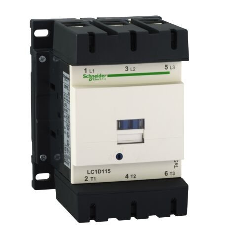 Schneider Electric LC1D115F7 Tesys D Kontaktör 3P 115A Ac3 110Vac