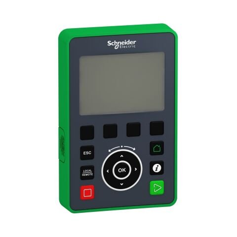 Schneider Electric VW3A1111 Harici Çift Renkli Grafik Türkçe Kontrol Paneli (ATV340 ATV600 ATV900 için)