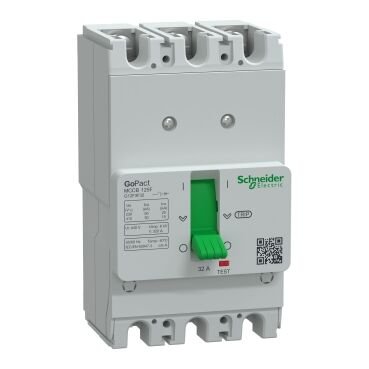 Schneider Electric G12F3F32 GoPact Şalter 125F 30kA AC 3P3D 32A Sabit