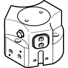 Festo 1163037 HGDD-35-A Üç nokta tutucu