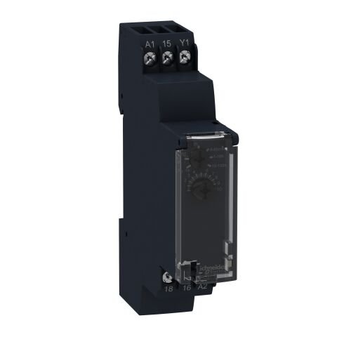 Schneider Electric RE17LHBM Açma Gecikmeli Zamanlama Rölesi - 1 S..100 Sa - 24..240 V Ac/Dc - Dijital Çıkış