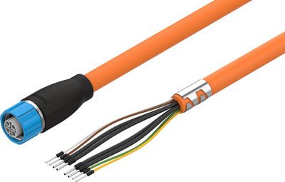 Festo 8003767 NEBM-M16G8-E-10-Q9-LE8 Motor kablosu