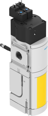 Festo 8038489 MS6-SV-1/2-D-10V24-2M8 Yavaş başlatma ve çabuk egzoz valfi