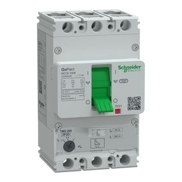 Schneider Electric G20B3A80 GoPact Şalter 200B, 3P3D 25kA AC 80A  TMD  Ayar Sahalı