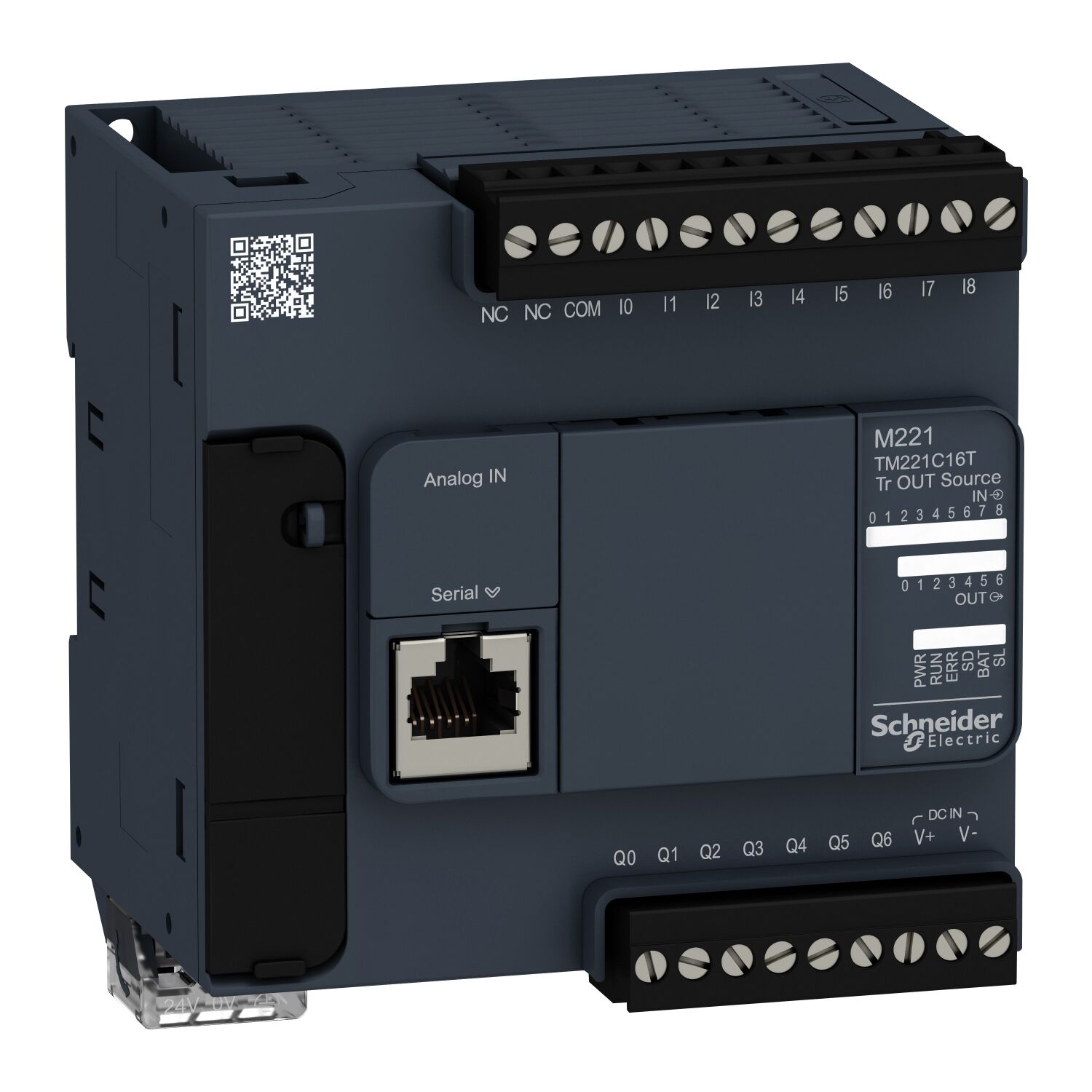 Schneider Electric TM221C16T Kontrolör M221-24 Gç Rölesi
