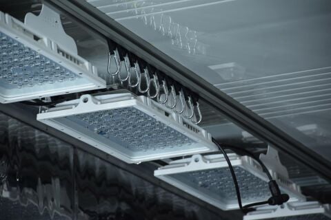 200W 220V AC Grow LED Bitki Yetiştirme Armatürü