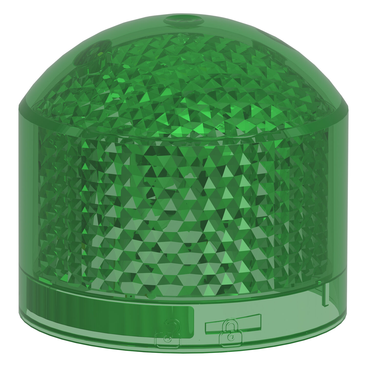 Schneider XVB7L63 Işık Modülü Beacon, Harmony Xvb7 Modüler Işıklı Kolon, Yeşil, Ø70Mm, Yanıp Sönen, Renkli Lens