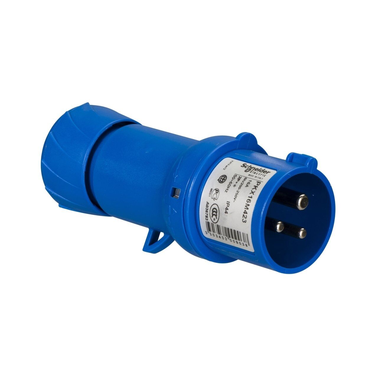 Schneider Electric PKX16M423 3x16A, monofaze, 2P+T, IP44, HIZLI, Düz Fiş