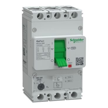 Schneider Electric G20F3A80 GoPact Şalter 200B, 3P3D 36kA AC 80A  TMD  Ayar Sahalı