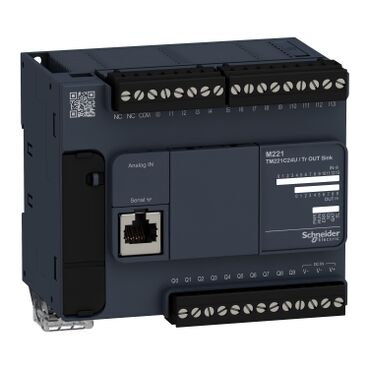 Schneider Electric Tm221C24U Logic Denetleyicisi, Modicon M221, 24İo Tr.Npn