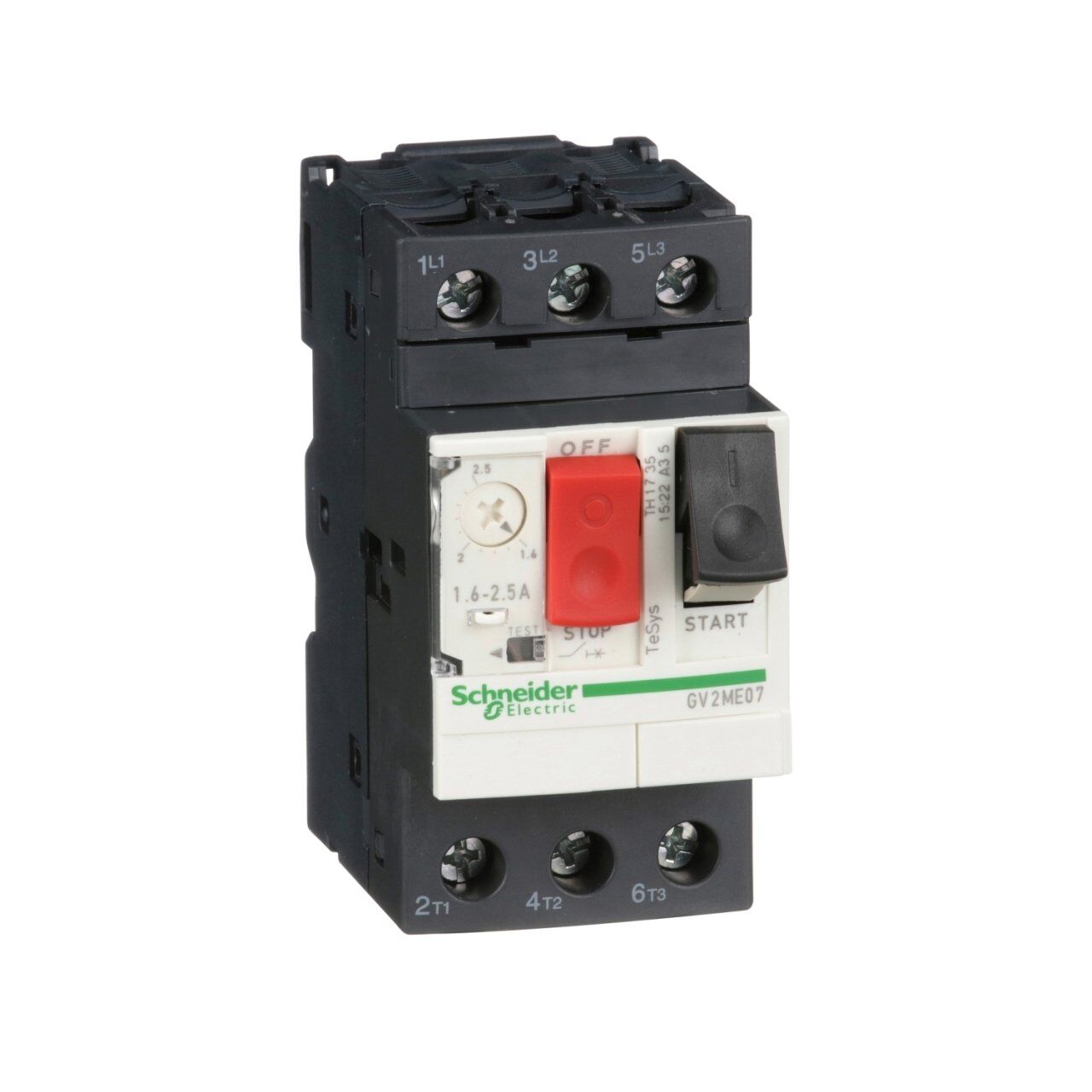 Schneider Electric GV2ME07 TeSys GV2 Motor Devre Kesici Termik Many. 1.6-2.5A