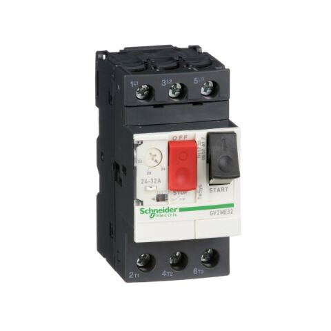 Schneider Electric GV2ME32 TeSys GV2 Motor Devre Kesici Termik Many. 24-32A
