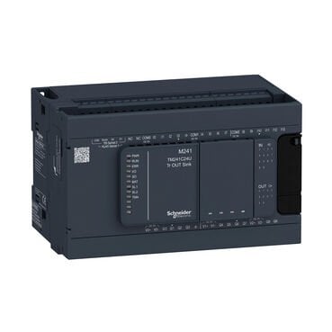 Schneider Electric Tm241C24U M241 Kontrolör 24 Gç Transistör Npn