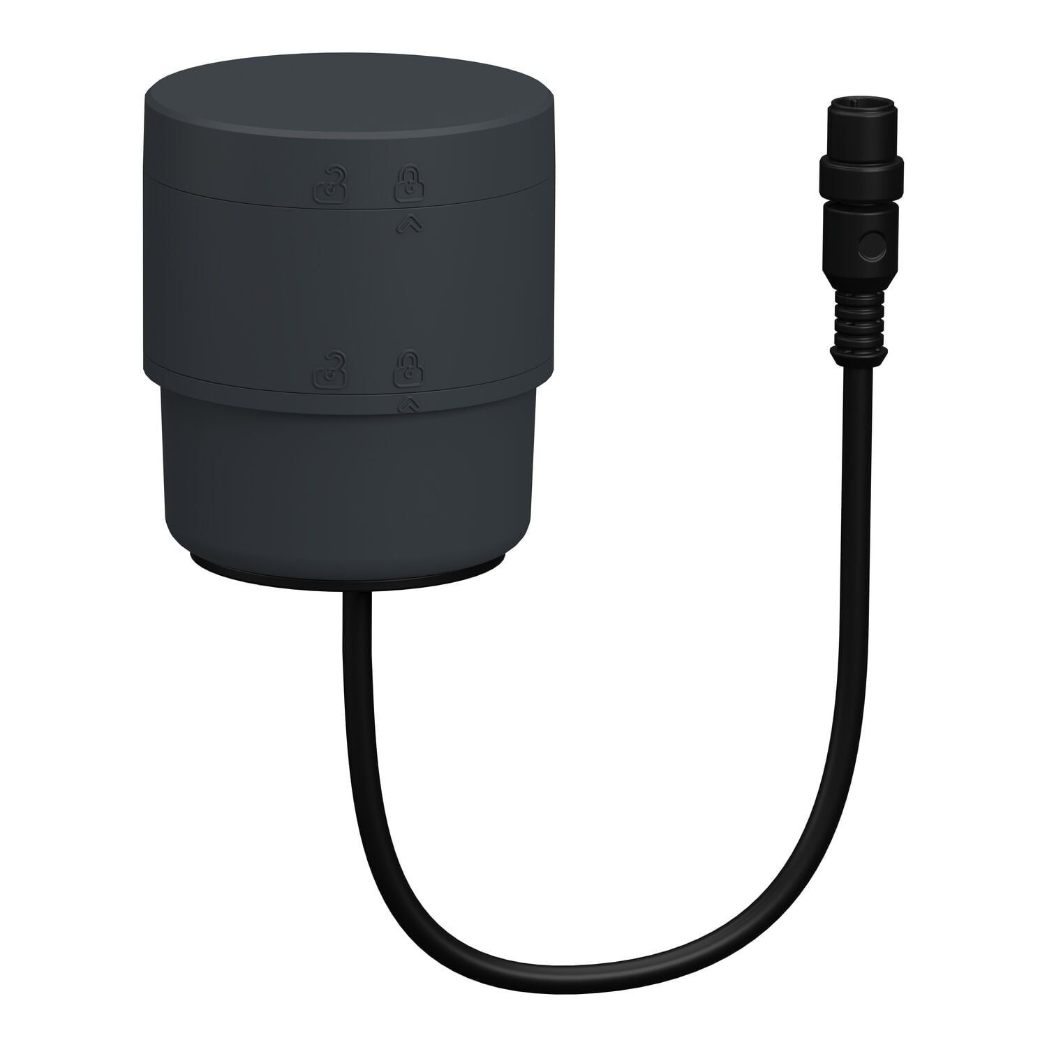 Schneider XVB7C61 Taban Modülü, Harmony Xvb7 Modüler Kule Lambası, Ø70Mm, Adaptörlü Ve Kapaklı M12 Konnektör Tabanı, Gri