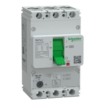Schneider Electric G20B3A160 GoPact Şalter 200B, 3P3D 25kA AC 160A  TMD  Ayar Sahalı