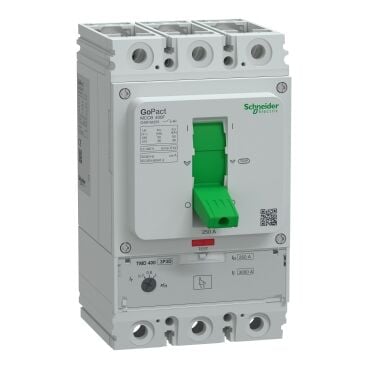 Schneider Electric G40F3A250 GoPact Şalter 400, 3P3D 36kA AC 250A  TMD  Ayar Sahalı