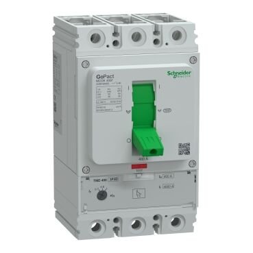Schneider Electric G40F3A400 GoPact Şalter 400, 3P3D 36kA AC 400A  TMD  Ayar Sahalı
