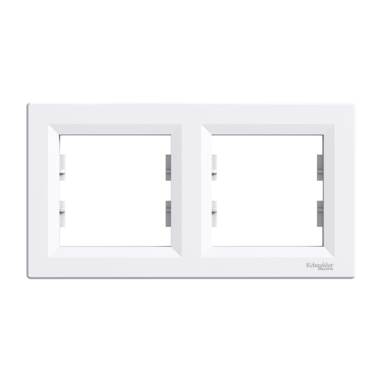 Schneider Electric EPH5800221 Asfora 2'li Yatay Çerçeve Beyaz