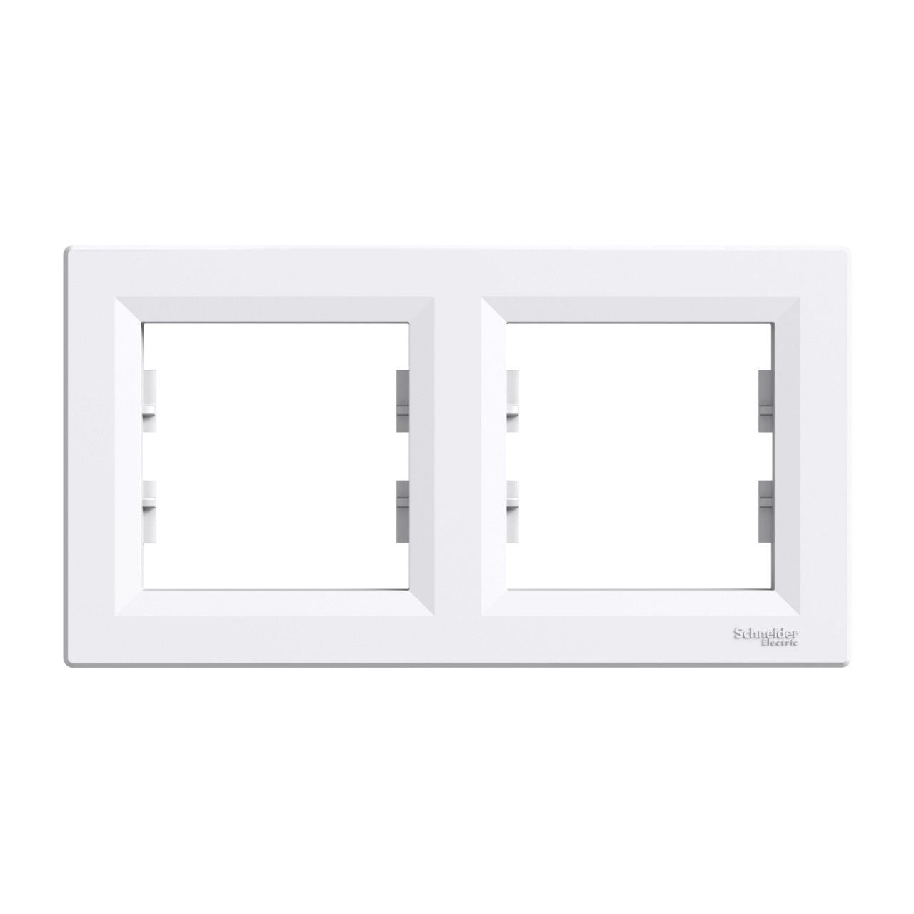 Schneider Electric EPH5800221 Asfora 2'li Yatay Çerçeve Beyaz
