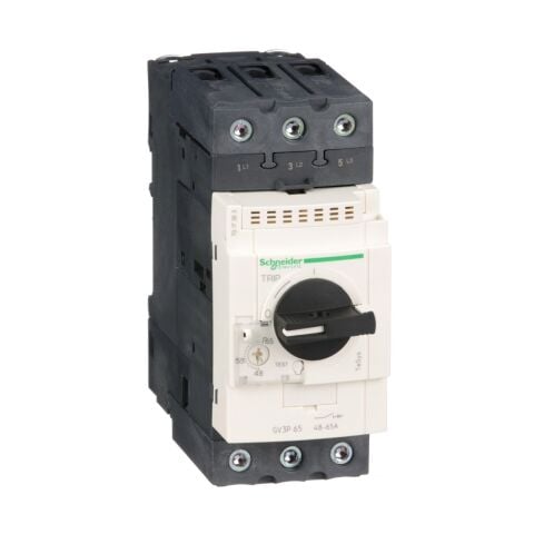 Schneider Electric GV3P65 TeSys GV3 Motor Devre Kesici Termik Many. 48-65A