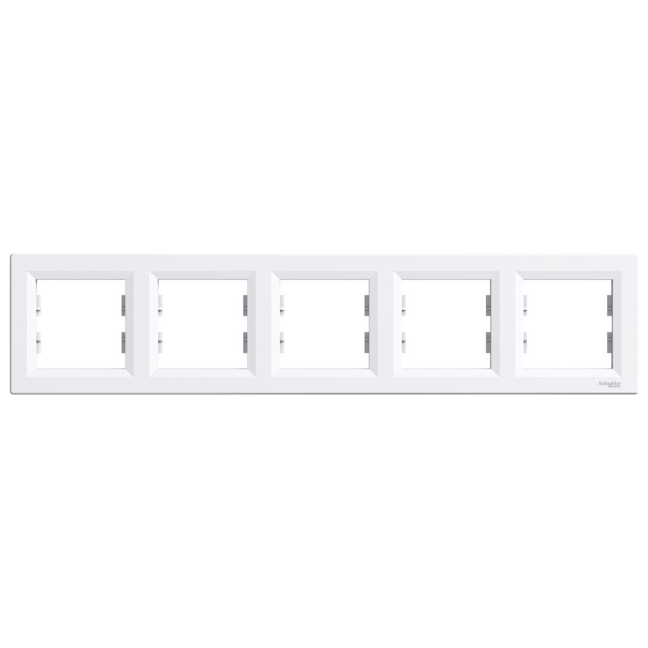 Schneider Electric EPH5800521 Asfora 5'li Yatay Çerçeve Beyaz