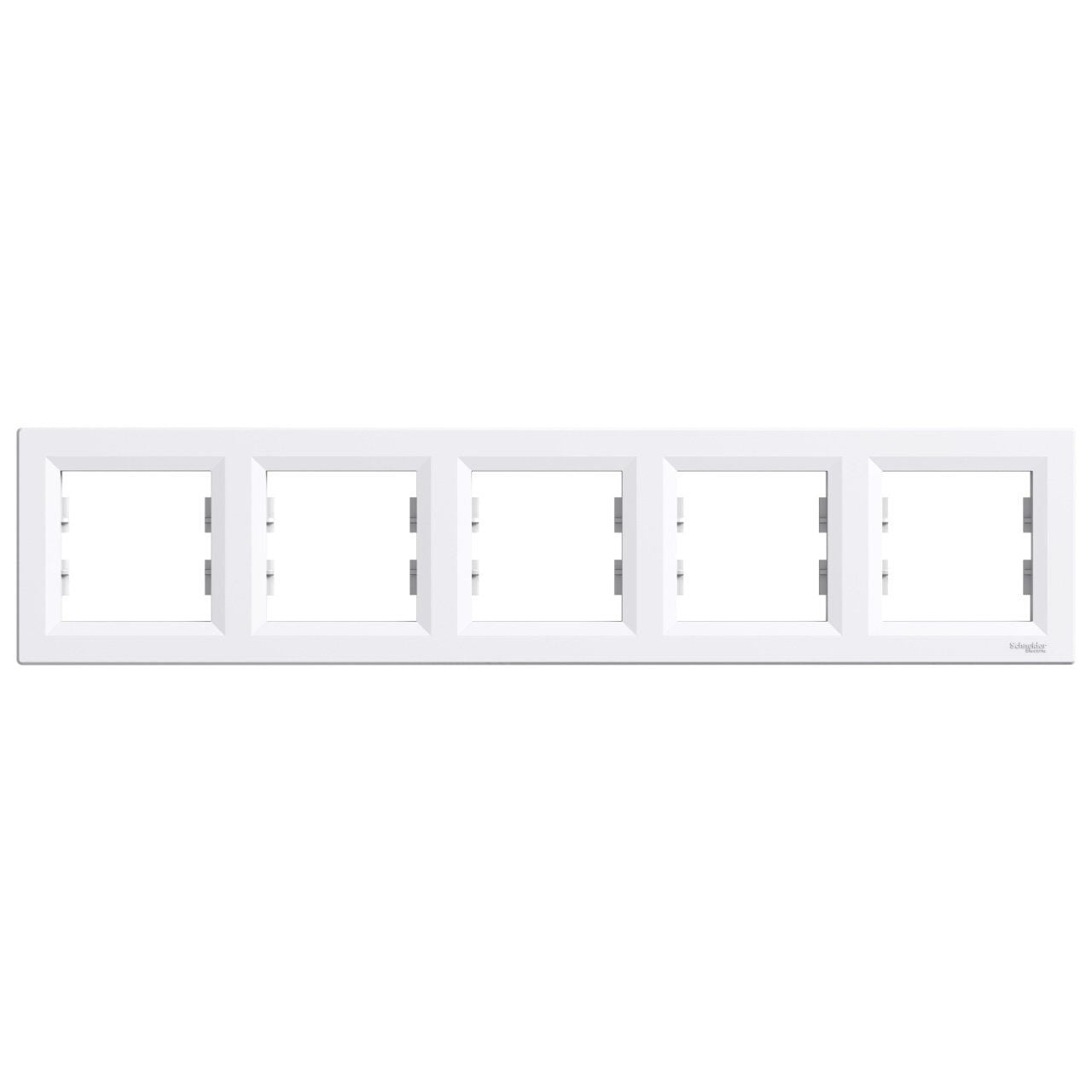 Schneider Electric EPH5800521 Asfora 5'li Yatay Çerçeve Beyaz