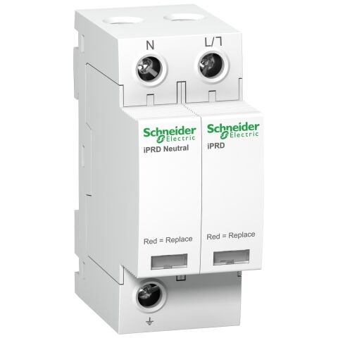 Schneider A9L65501 iPRD65r Modüler Parafudr 1P + N 350V Uzaktan Aktarımlı