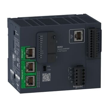 Schneider Electric Tm262L20Mese8T Lojik Kontrol Cihazı, Lojik/Motion Kontrol Cihazı Modicon M262, Tm262L..., 5Ns/İnst Eth