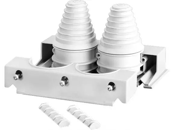 Hensel FP FG 282  Elastik Membranlı Kablo Flanşı; IP65, 2xØ 30-72 mm