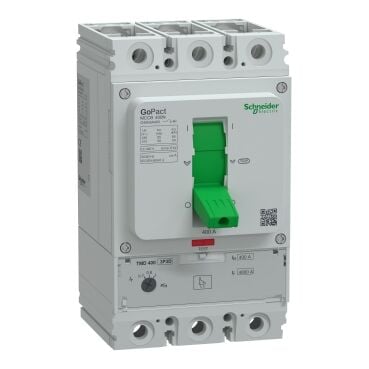 Schneider Electric G40N3A400 GoPact Şalter 400, 3P3D 50kA AC 400A  TMD  Ayar Sahalı