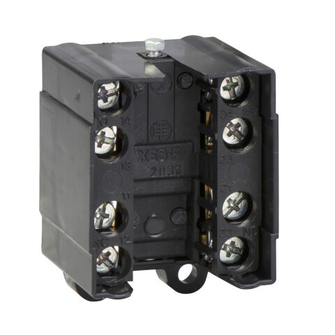 Telemecanique Sensors XESP2031 Limit Anahtarı Kontak Bloğu Xesp - 2 K/A Ani Hareketli, Kademeli - Gümüş Kaplı