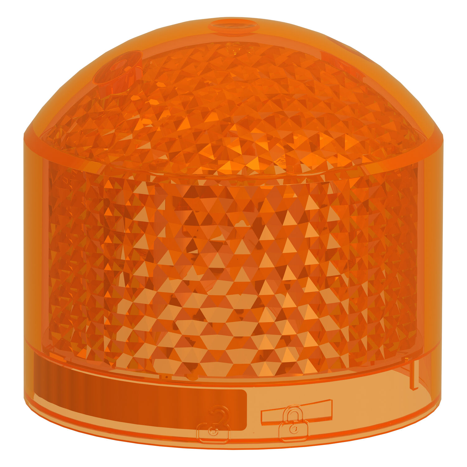 Schneider XVB7L65 Işık Modülü Beacon, Harmony Xvb7 Modüler Işıklı Kolon, Turuncu, Ø70Mm, Yanıp Sönen, Renkli Lens
