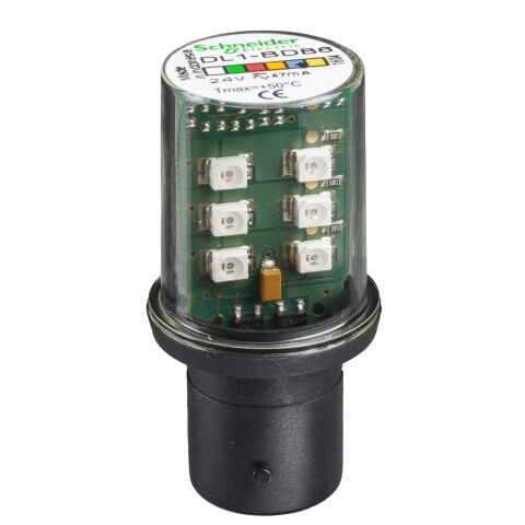 Schneider Electric DL1BDB6 MAVİ LED BA15D 24VAC/DC.