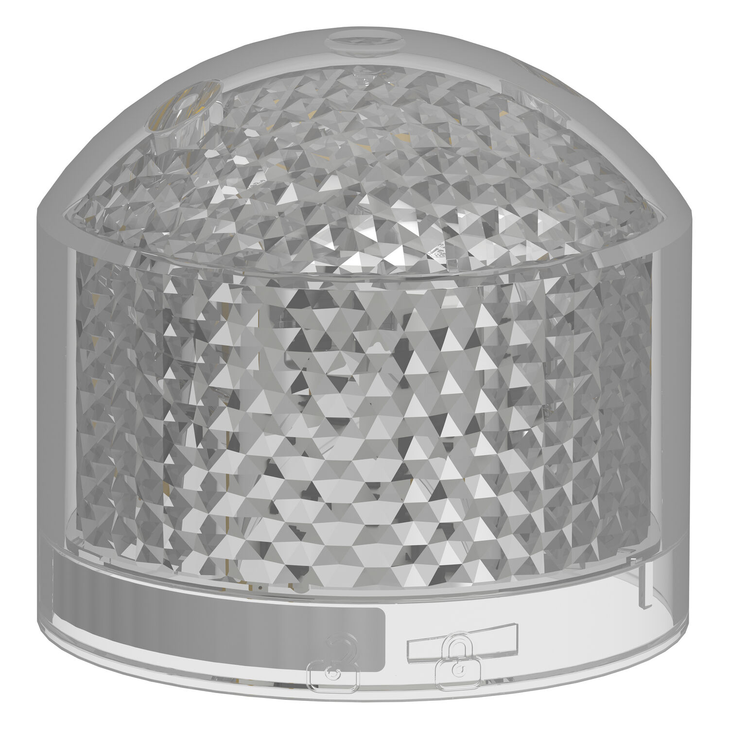 Schneider XVB7L67 Işık Modülü Beacon, Harmony Xvb7 Modüler Işıklı Kolon, Beyaz, Ø70Mm, Yanıp Sönen, Renkli Lens