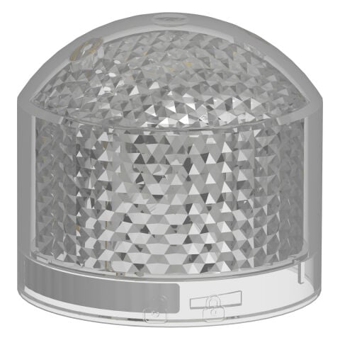Schneider XVB7L67 Işık Modülü Beacon, Harmony Xvb7 Modüler Işıklı Kolon, Beyaz, Ø70Mm, Yanıp Sönen, Renkli Lens