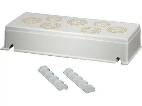 Hensel FP FM 240  Kırmalı Tip Metrik Kablo Flanşı; IP65, (2xM25/32, 5xM25/32/40), 270mm
