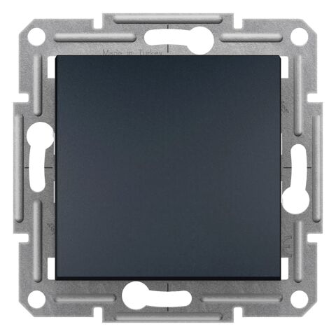 Schneider Electric EPH0100171 Asfora Plus Anahtar Antrasit, vidasız, çerçevesiz