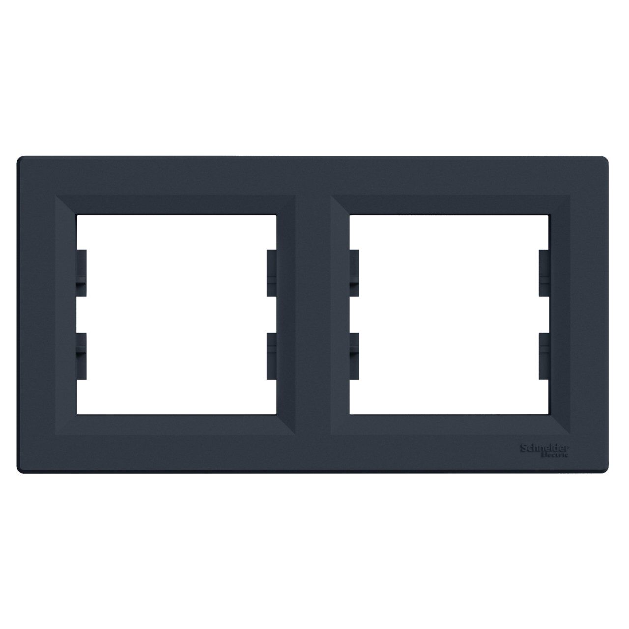 Schneider Electric EPH5800271 Asfora Plus 2'li Yatay Çerçeve Antrasit