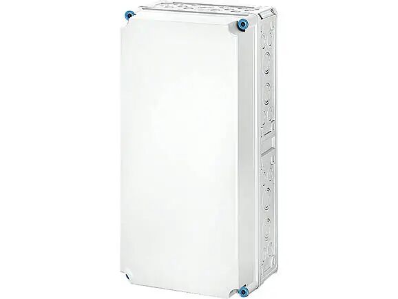 Hensel MI 0411 300x600x214    Mi-Modüler Dağıtım Panosu; IP65, IK08, PC, H/S F, FR, Derin Opak Kapak, RAL 7035 (Gri)