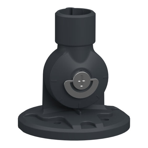 Schneider XVZ06 Evrensel Montaj Aksesuarı, Harmony Xv4/Xv6/Xvb7 Modüler Kule Işığı, Plastik Katlanabilir Braket, Gri