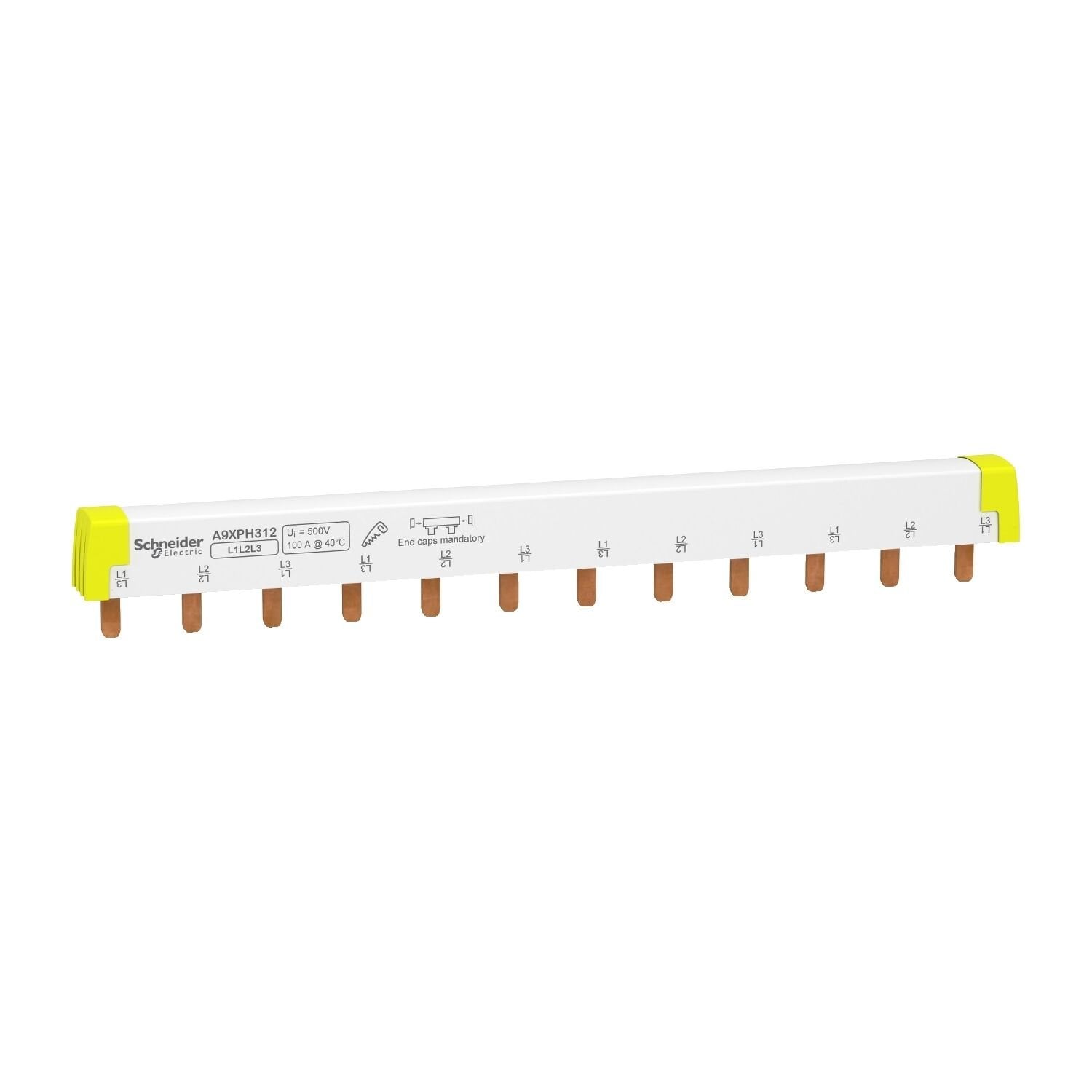 Schneider Electric A9XPH312 Acti 9 Comb Busbar 3 Kutup 12 Modül