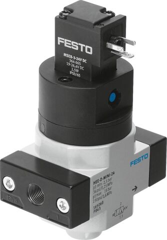 Festo 165068 HEE-1/8-D-MINI-24 Çalıştırma valfi